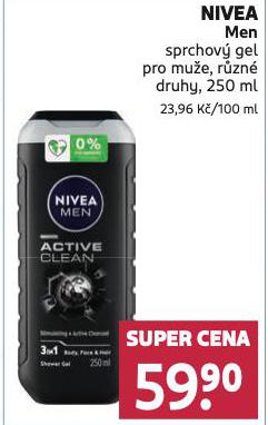 NIVEA MEN SPRCHOV GEL