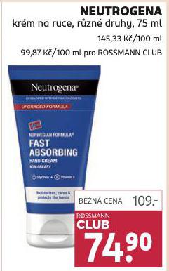 NEUTROGENA KRM NA RUCE