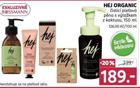 HEJ ORGANIC ISTC PLEOV PNA S VTAKEM