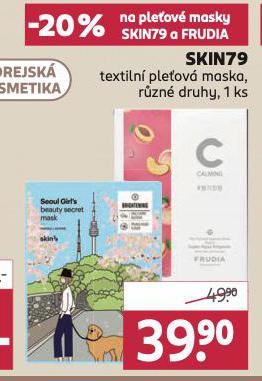 SKIN79 TEXTILN PLEOV MASKA
