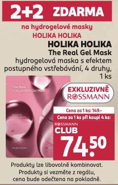 HOLIKA HOLIKA HYDROGENOV MASKA S EFEKTEM POSTUPNHO VSEBVN 
