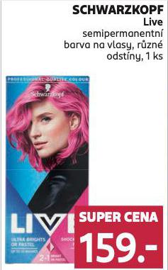 SCHWARZKOPF SEMIPERMANENTN BARVA NA VLASY