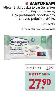 BABYDREAM VLEN UBROUSKY EXTRA SENSITIVE