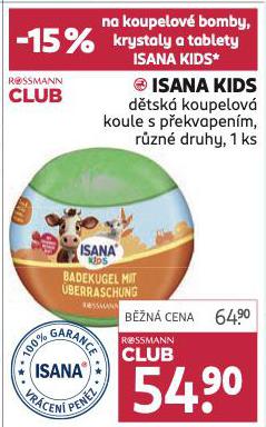 ISANA KIDS DTSK KOUPELOV KOULE S PEKVAPENM