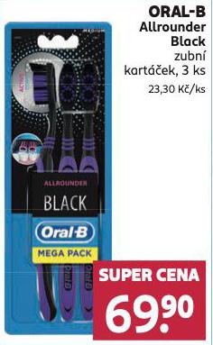 ORAL-B ZUBN KARTEK 3KS