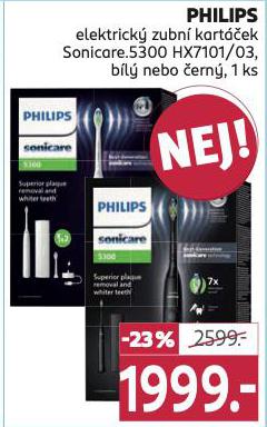 PHILIPS ELEKTRICK ZUBN KARTEK