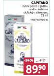 CAPITANO ZUBN PASTA S JEDLOU SODOU NEBO S SICILSKM CITRONEM