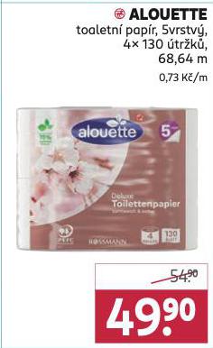 ALOUETTE TOALETN PAPR
