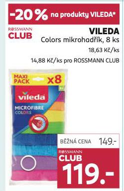 VILEDA COLORS MIKROHADK