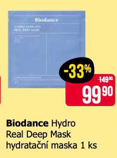 BIODANCE HYDRO REAL DEEP MASK HYDRATAN MASKA