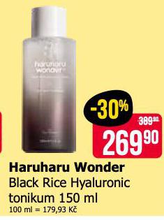HARUHARU WONDER BLACK RICE HYALURONIC TONIKUM