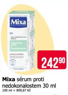 MIXA SRUM PROTI NEDOKONALOSTEM
