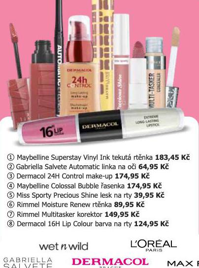 DORMACOL 16H LIP COLOUR BARVA NA RTY