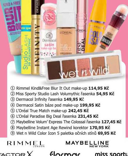 RIMMEL KIND A FREE BLUR IT OUT MAKE-UP