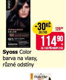 SYOSS COLOR BARVA NA VLASY
