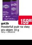 GOT2B POWDERFULL PUDR NA VLASY
