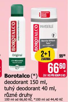 BOROTALCO DEODORANT
