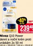 NIVEA Q10 POWER DENNÍ A NOČNÍ KRÉM PROTI VRÁSKÁM