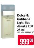 DOLCE A GABBANA LIGHT BLUE DMSK EDT