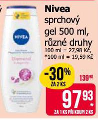 NIVEA SPRCHOV GEL 