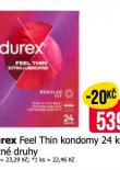 DUREX FEEL THIN KONDOMY