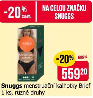 SNUGGS MENSTRUAN KALHOTKY BRIEF