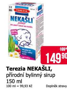 TEREZIA NEKALI PRODN BYLINN SIRUP
