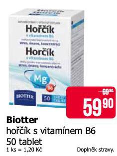 BIOTTER HOK S VITAMNEM B6 