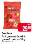 BOMBUS FRUIT GUMMIES LAHODN GUMOV BONBONY