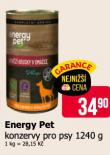 ENERGY PET KONZERVA PRO PSY