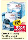 CERESIT TABLETY 2X 450G, STROJEK