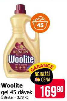 WOOLITE GEL 45 DVEK