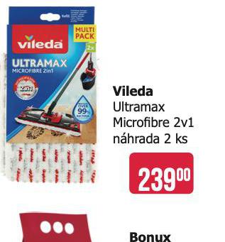 VILEDA ULTRAMAX MICROFIBRE 2V1 