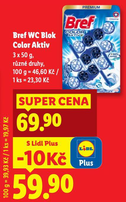 BREF WC BLOK COLOR AKTIV