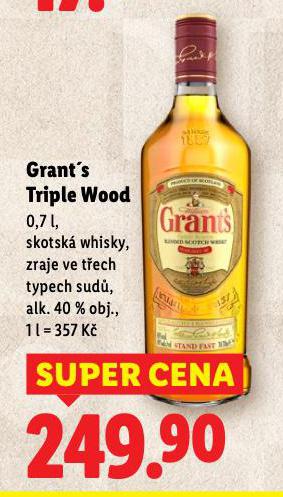 GRANTS TRIPLE WOOD