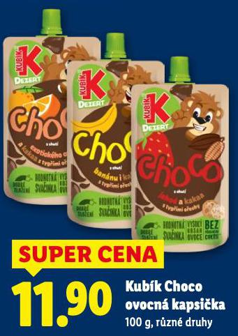 KUBK CHOCO OVOCN KAPSIKA