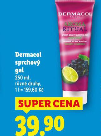 DERMACOL SPRCHOV GEL
