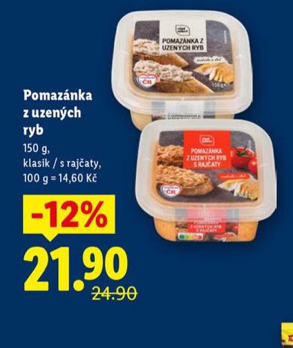 POMAZNKA Z UZENCH RYB