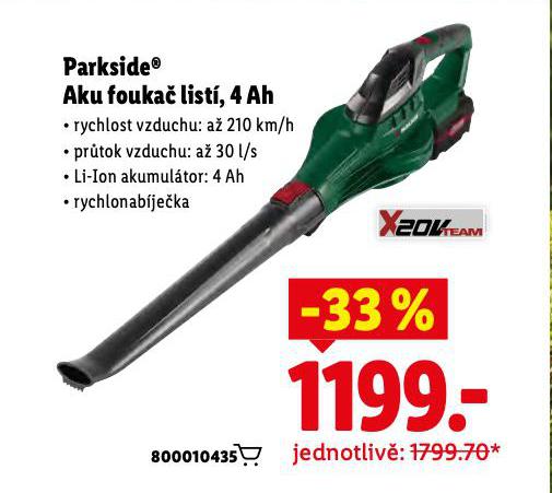 PARKSIDE AKU FOUKA LIST