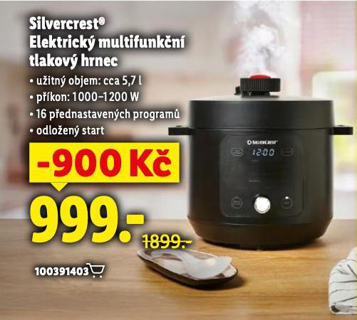 SILVERCREST ELEKTRICK MULTIFUNKN TLAKOV HRNEC