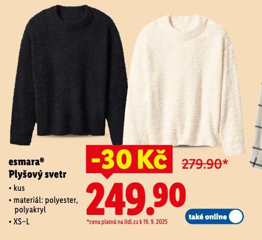 ESMARA PLYOV SVETR