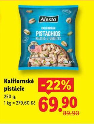 KALIFORNSK PISTCIE