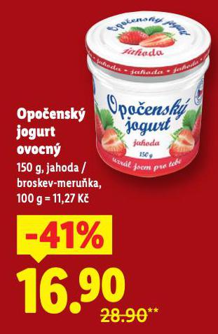 OPOENSK JOGURT OVOCN