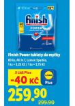 FINISH POWER TABLETY DO MYKY