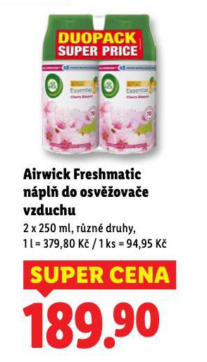 AIRWICK FRESHMATIC NPL DO OSV̎OVAE VZDUCHU