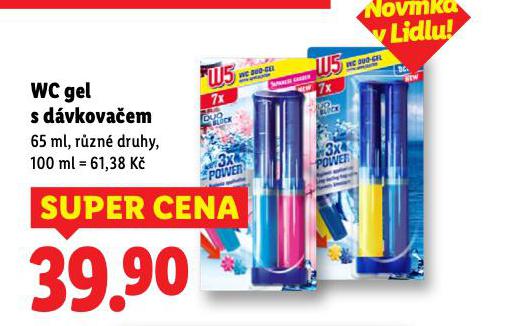 WC GEL S DVKOVAEM