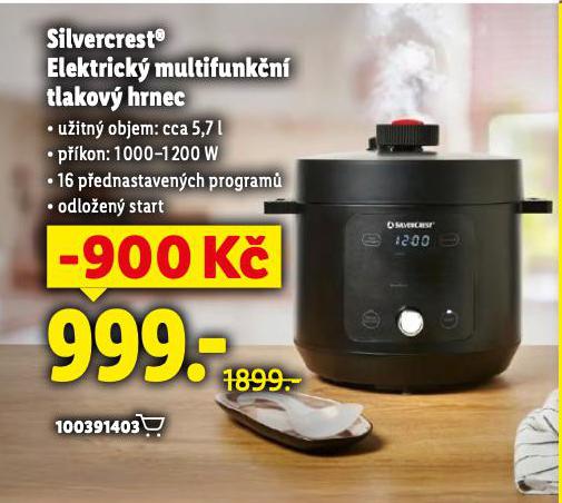 SILVERCREST ELEKTRICK MULTIFUNKN TLAKOV HRNEC