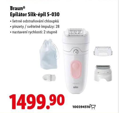 BRAUN EPILTOR SILK-PIL