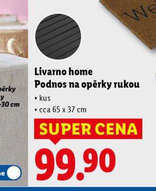 LIVARNO HOME PODNOS NA OPRKY RUKOU