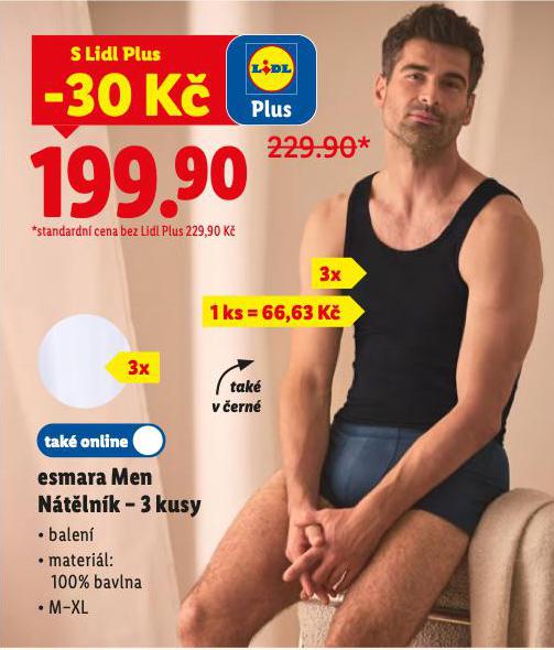 ESMARA MEN NTLNK - 3 KUSY